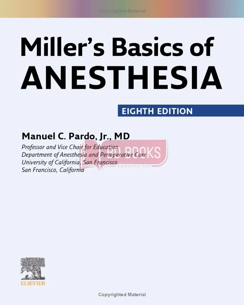 Miller's Basics of Anesthesia 第8版 Miller's Basics of Anesthesia - 8th Edition | Elsevier Shop